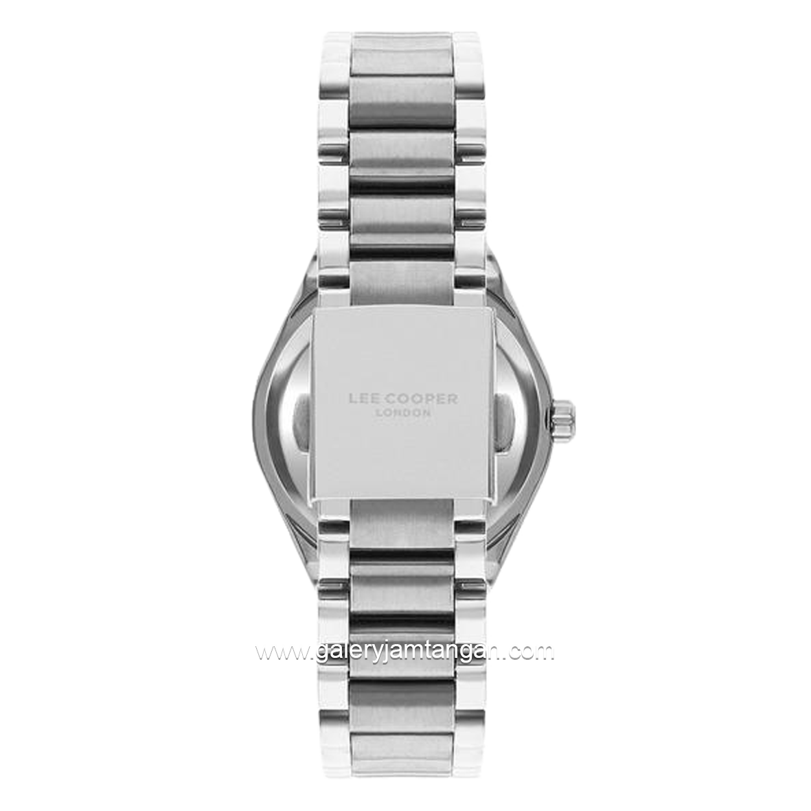 LEE COOPER LC07970.390 3 Hands Silver Dial Navy Stainless Steel