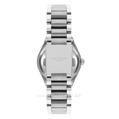LEE COOPER LC07970.390 3 Hands Silver Dial Navy Stainless Steel