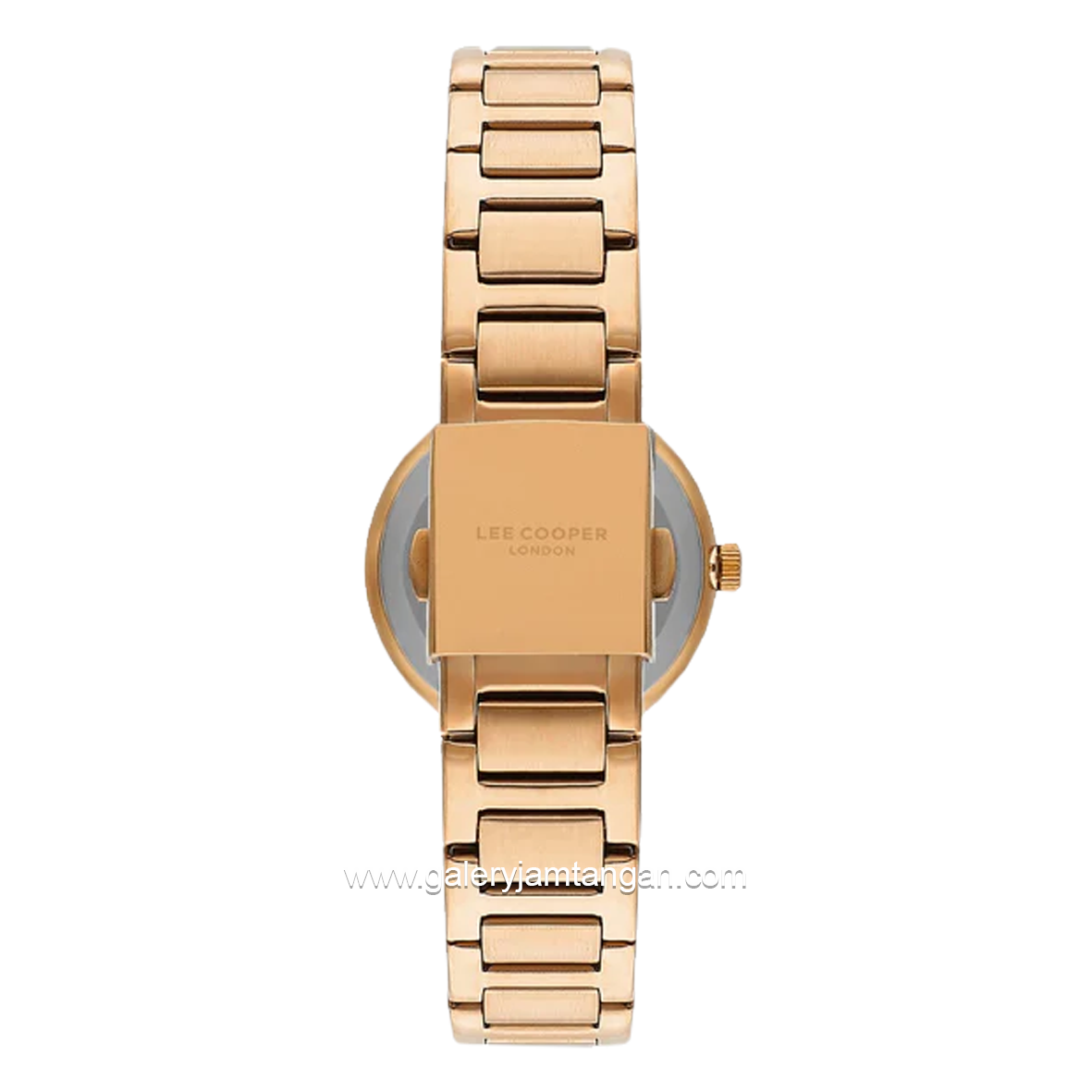 LEE COOPER LC07972.410 3 Hands Full Rosegold Stainless Steel