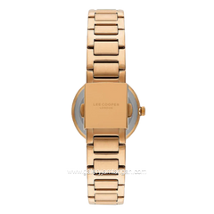 LEE COOPER LC07972.410 3 Hands Full Rosegold Stainless Steel