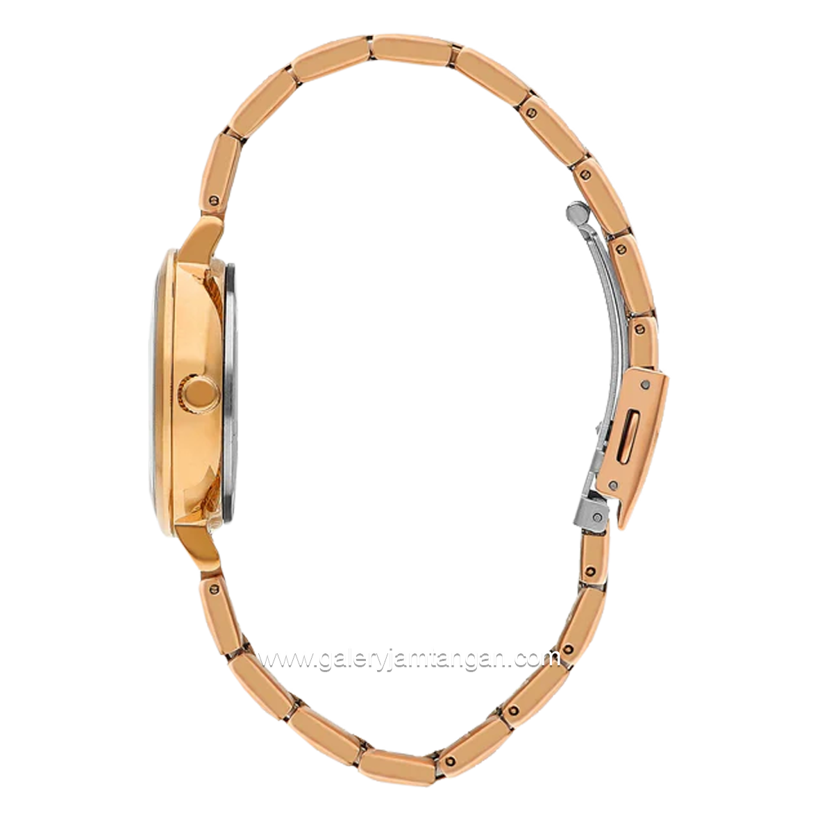 LEE COOPER LC07972.410 3 Hands Full Rosegold Stainless Steel