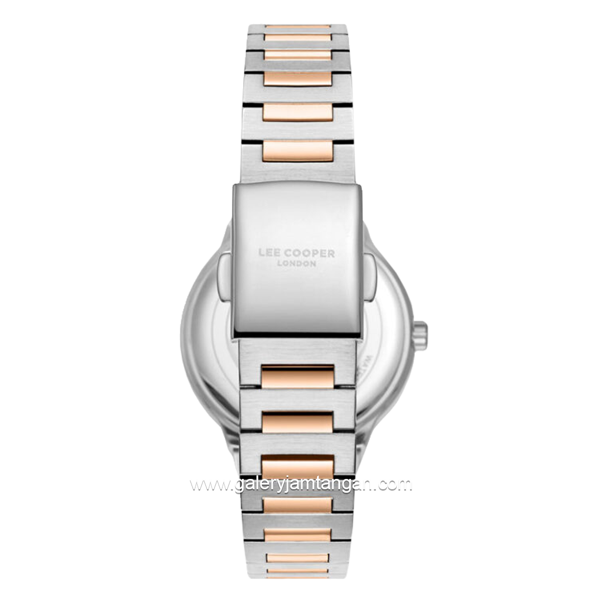 LEE COOPER LC08133.530 Women's Watches Silver Rosegold Stainless Steel