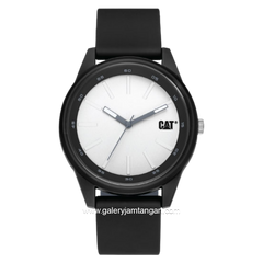 CATERPILLAR LJ.160.21.221 Black Dial White Silicone Strap