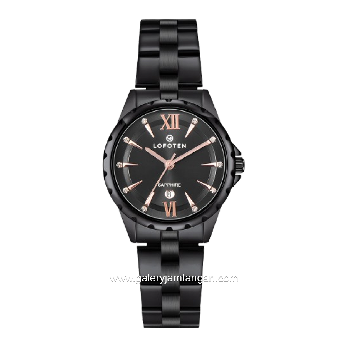 LOFOTEN F-2326L Full Black Stainless Steel