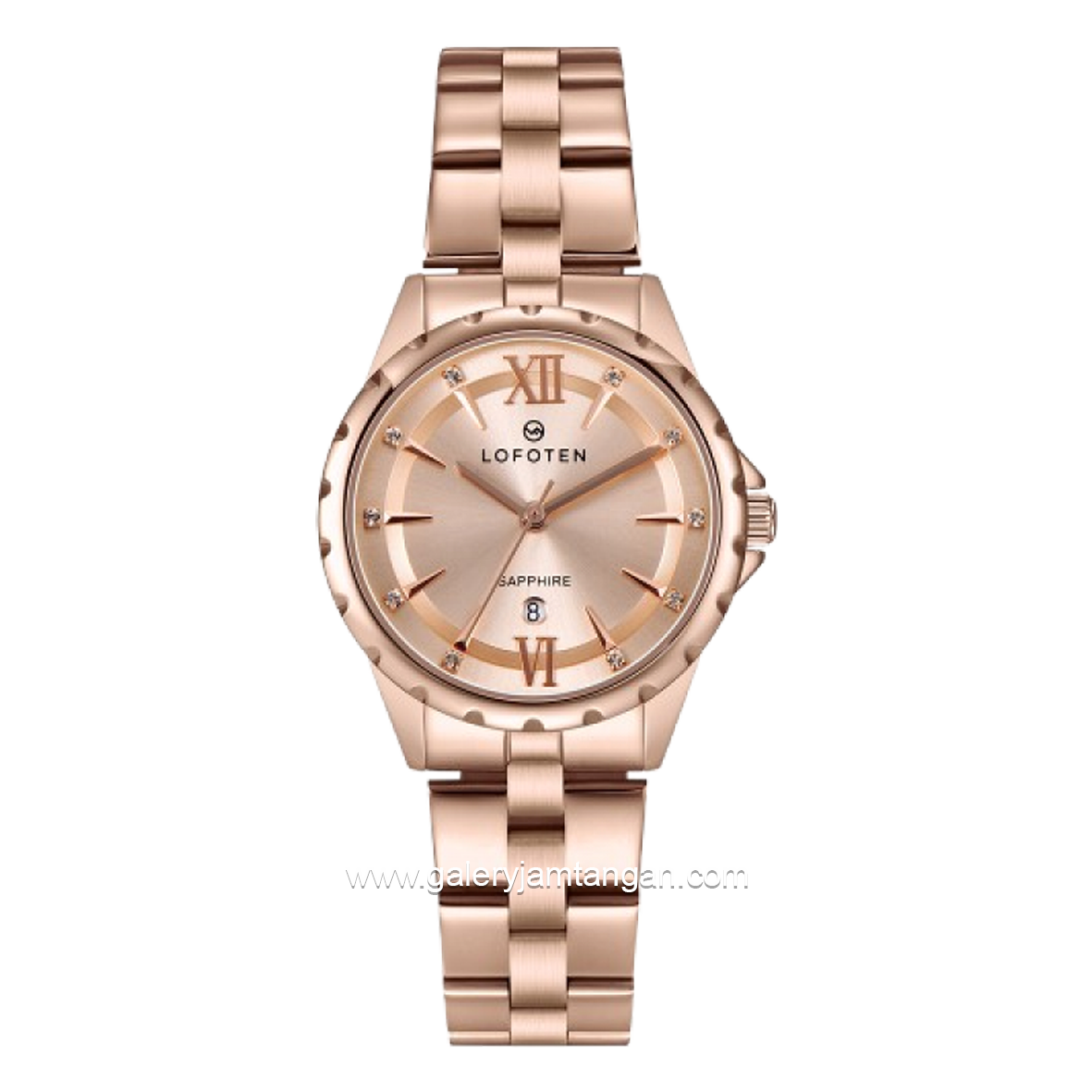 LOFOTEN F-2326L Full Rosegold Stainless Steel