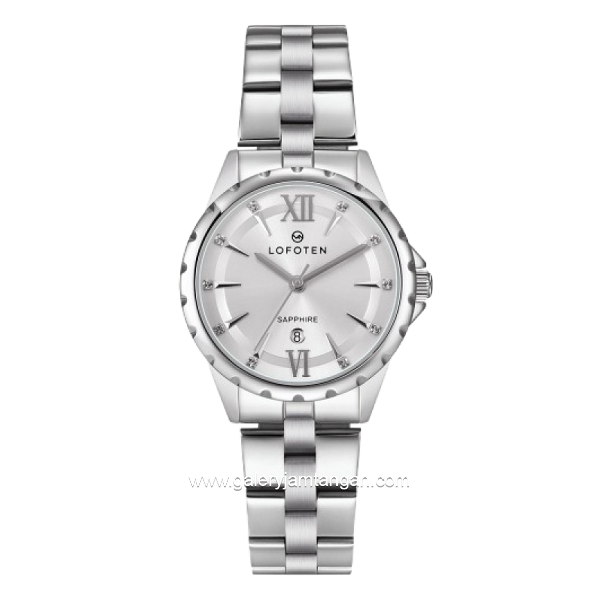 LOFOTEN F-2326L Full Silver Stainless Steel