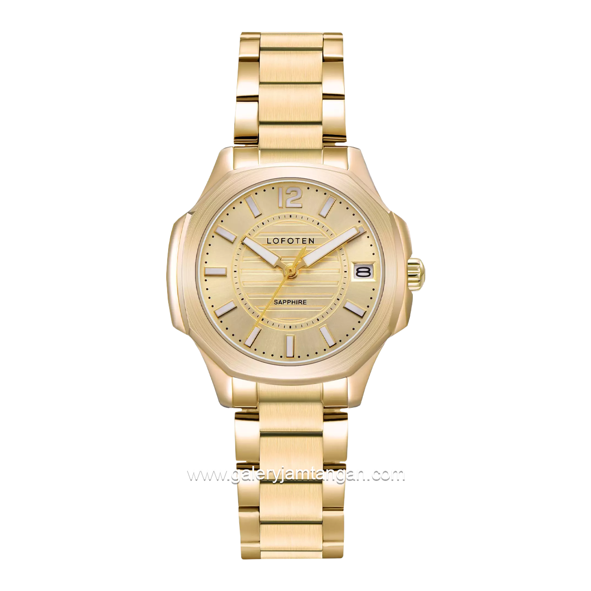 LOFOTEN F-2327L Full Gold Stainless Steel