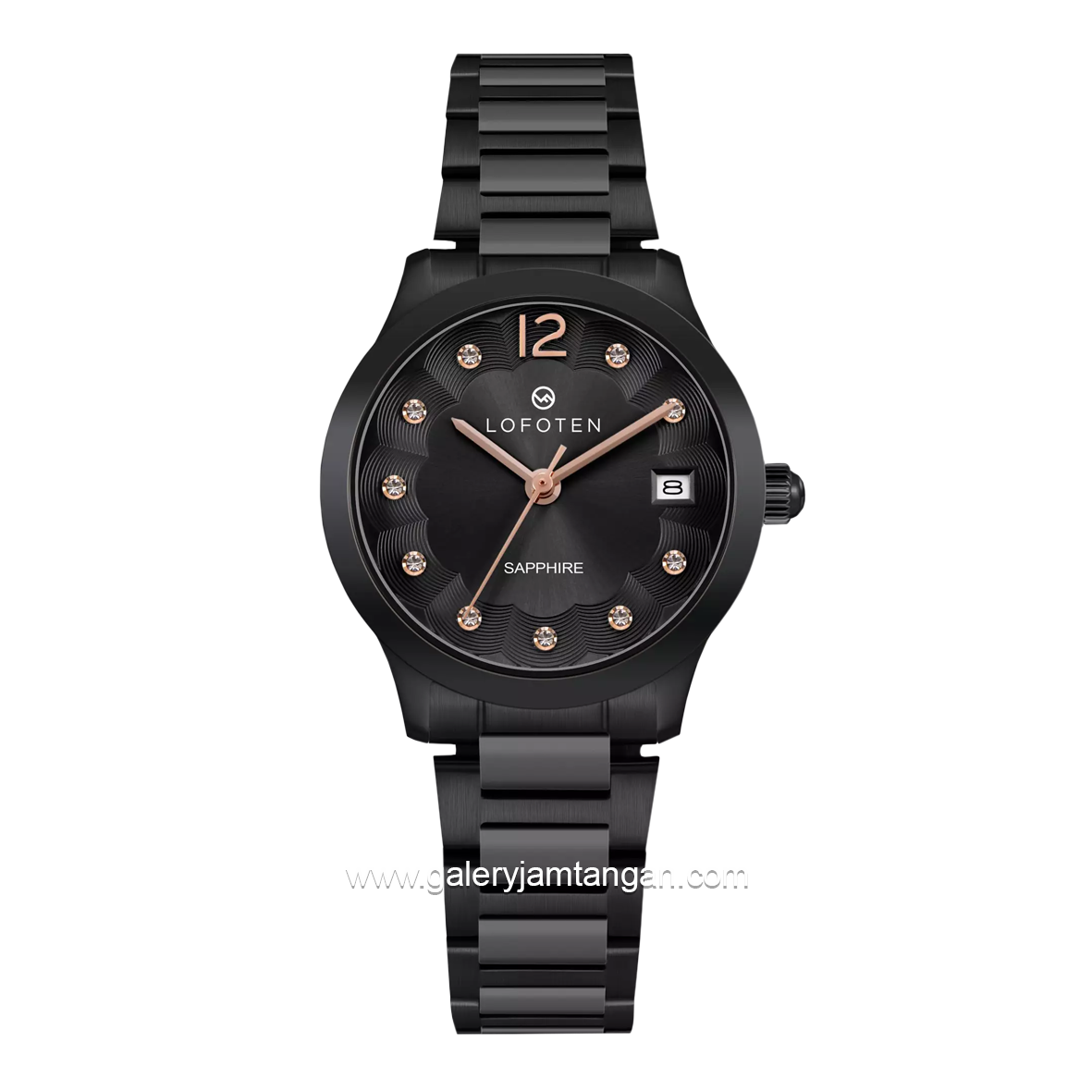 LOFOTEN F-2329L Full Black Stainless Steel