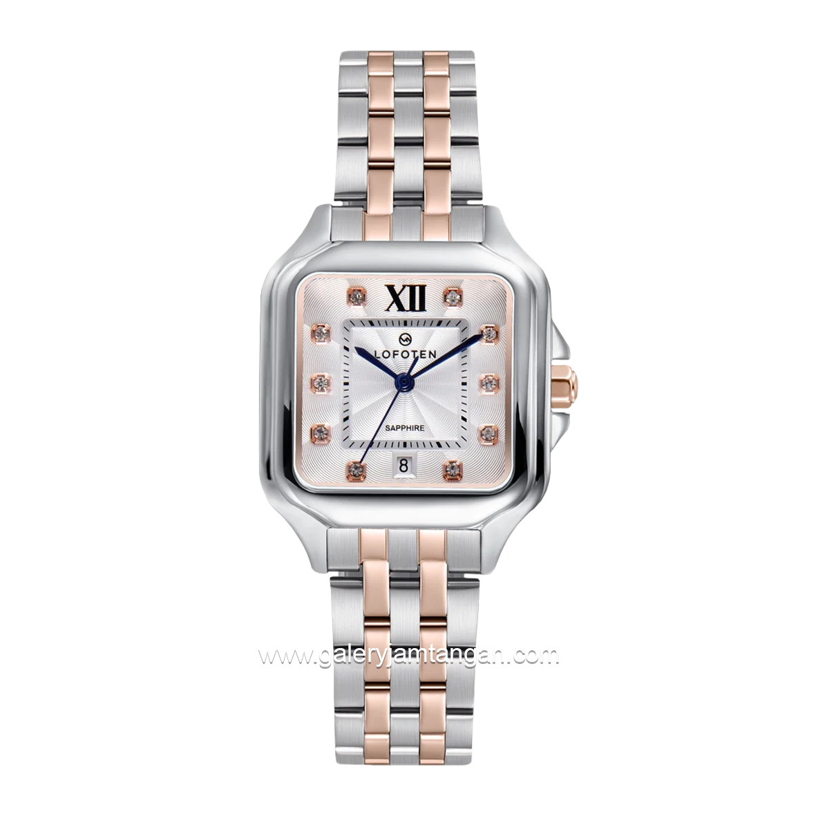 LOFOTEN F-2331L Silver Rosegold Stainless Steel