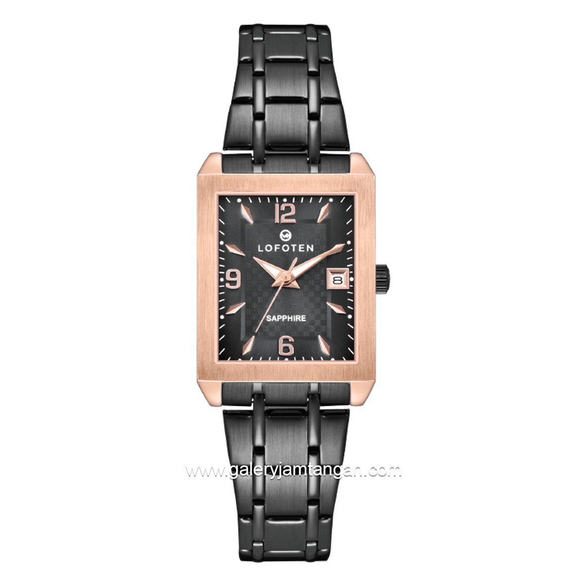 LOFOTEN F-8107L Black Rosegold Stainless Steel