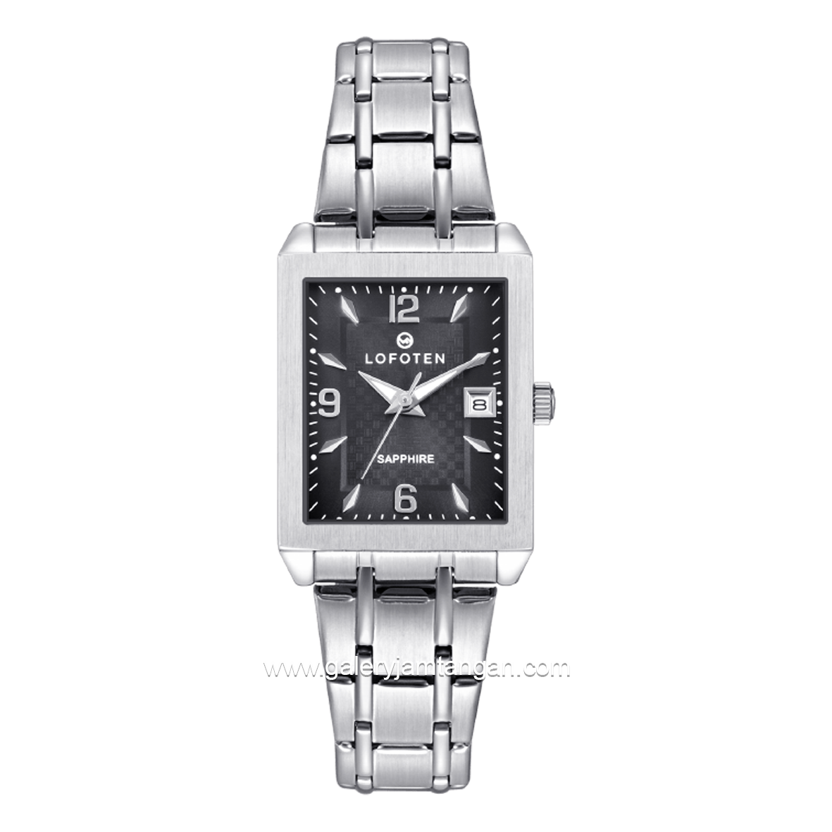 LOFOTEN F-8107L Silver Dial Black Stainless Steel
