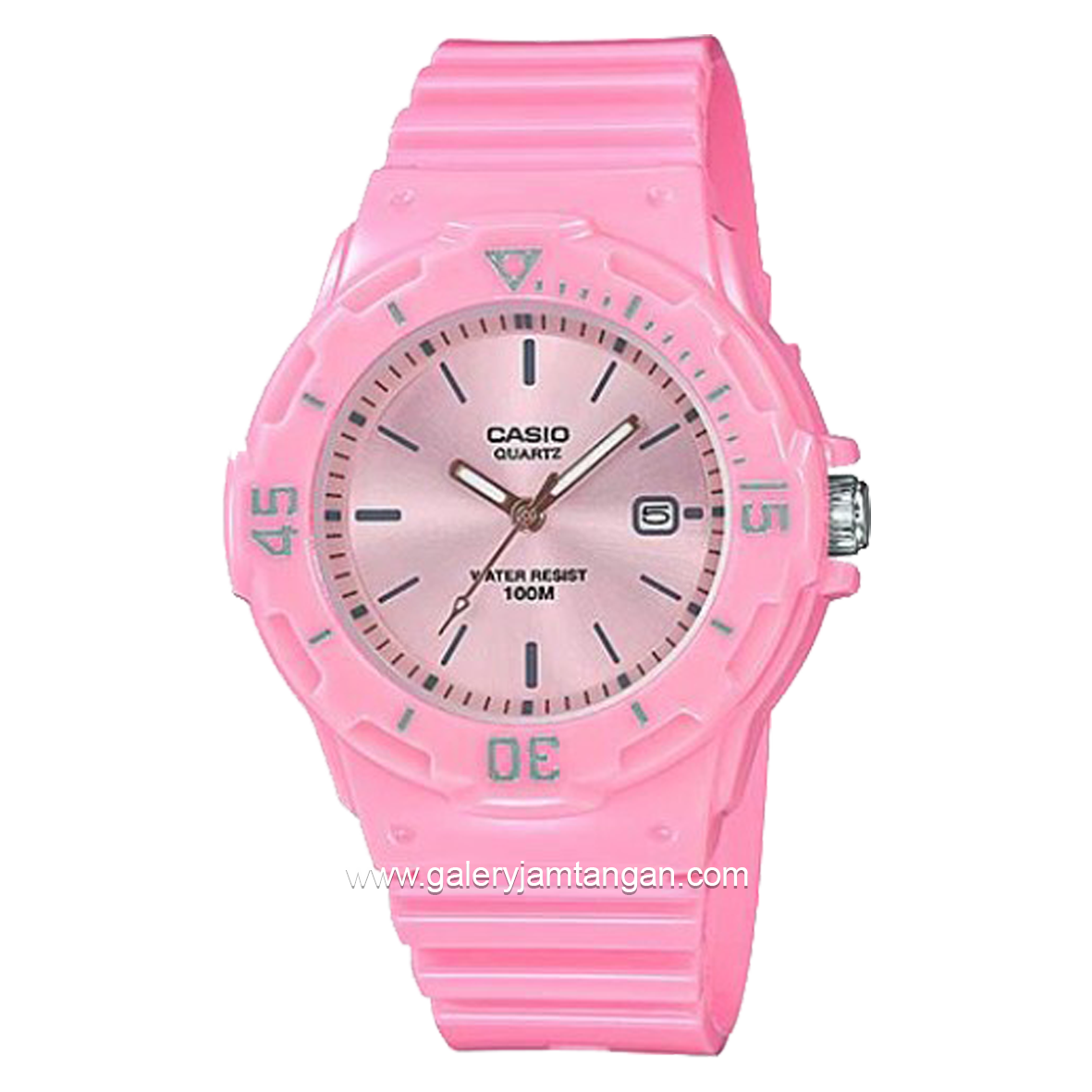CASIO General LRW-200H-4E4VDF Pink Kids Rubber Strap