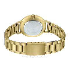 CASIO LTP-VT01G-4BUDF Gold Dial Pink Stainless Steel