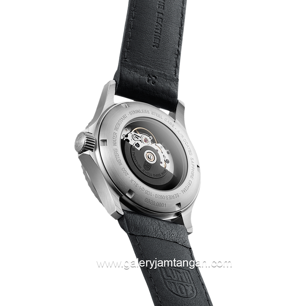 LUMINOX 0921 Automatic Sport Timer, Sport Watch Leather Strap