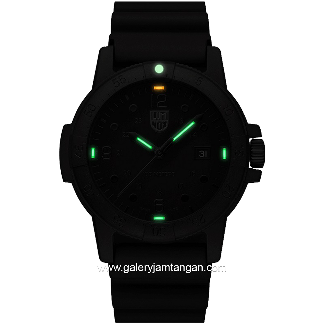 LUMINOX 2001.BO Sea Bass Series Rubber Strap Swiss Made