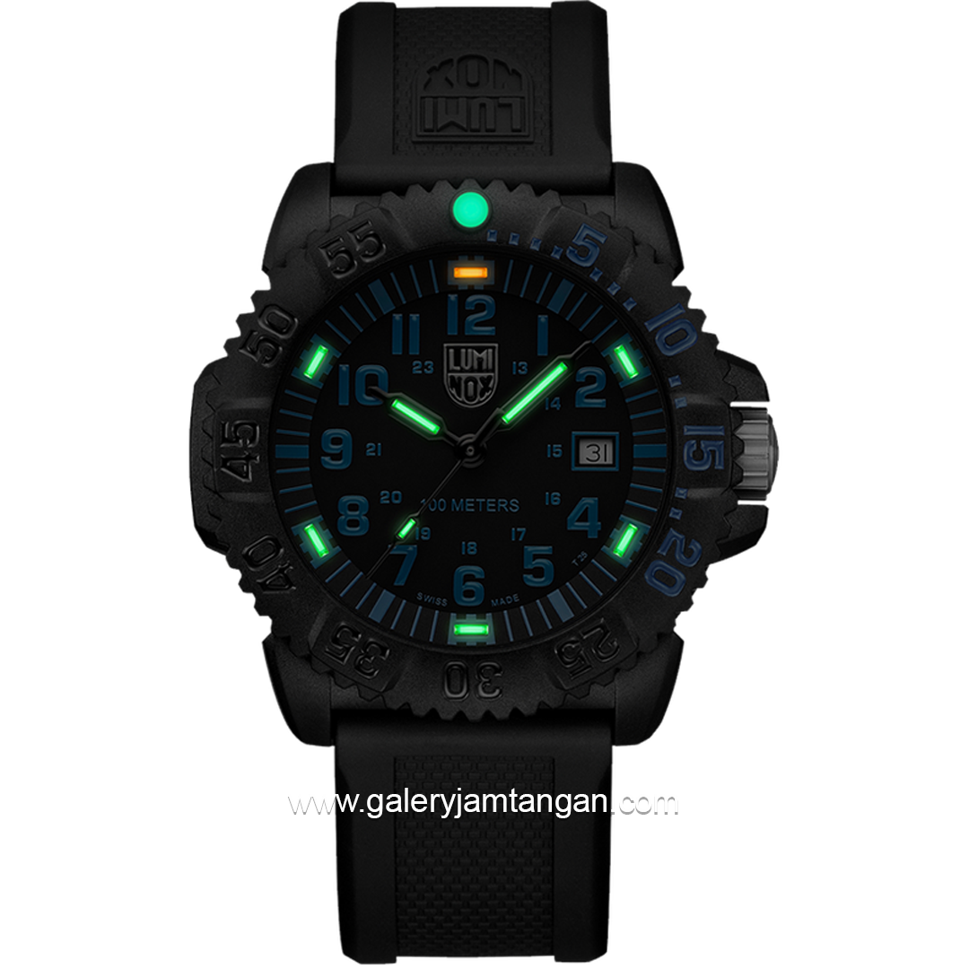 LUMINOX 2053 Sea Lion CARBONOX Rubber Strap Swiss Made