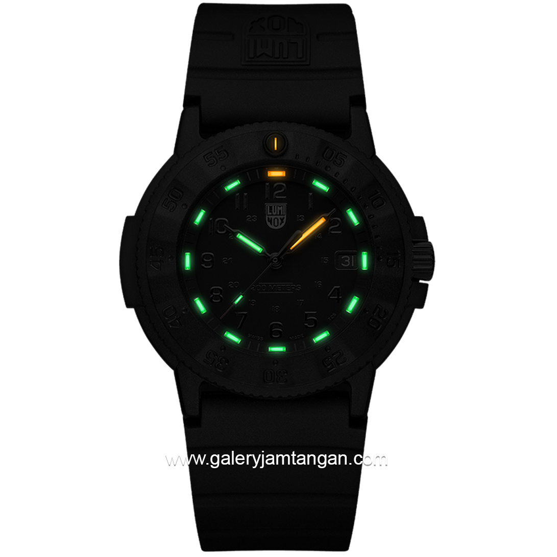 LUMINOX 3001.EVO.BO.S Original Navy SEAL, Dive Watch Rubber Strap