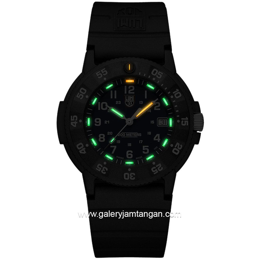 LUMINOX 3003.EVO Original Navy SEAL, Dive Watch Rubber Strap