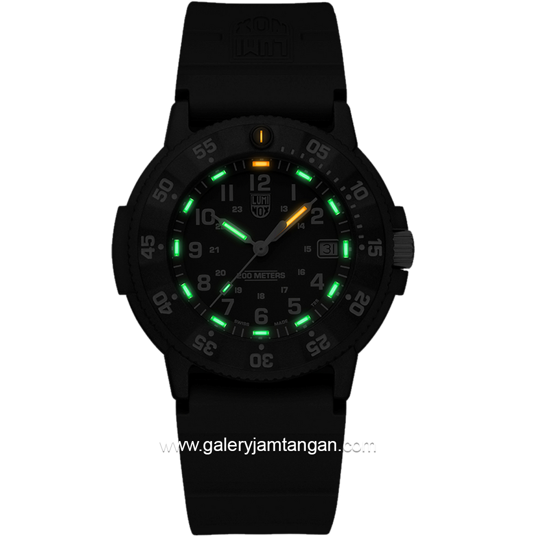 LUMINOX 3013.EVO.S Original Navy SEAL, Dive Watch Rubber Strap