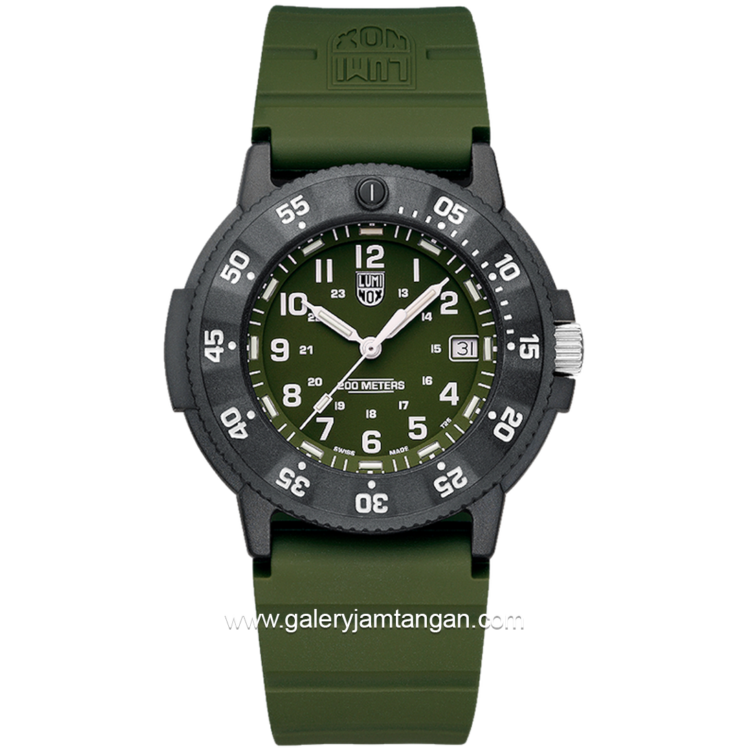 LUMINOX 3013.EVO.S Original Navy SEAL, Dive Watch Rubber Strap