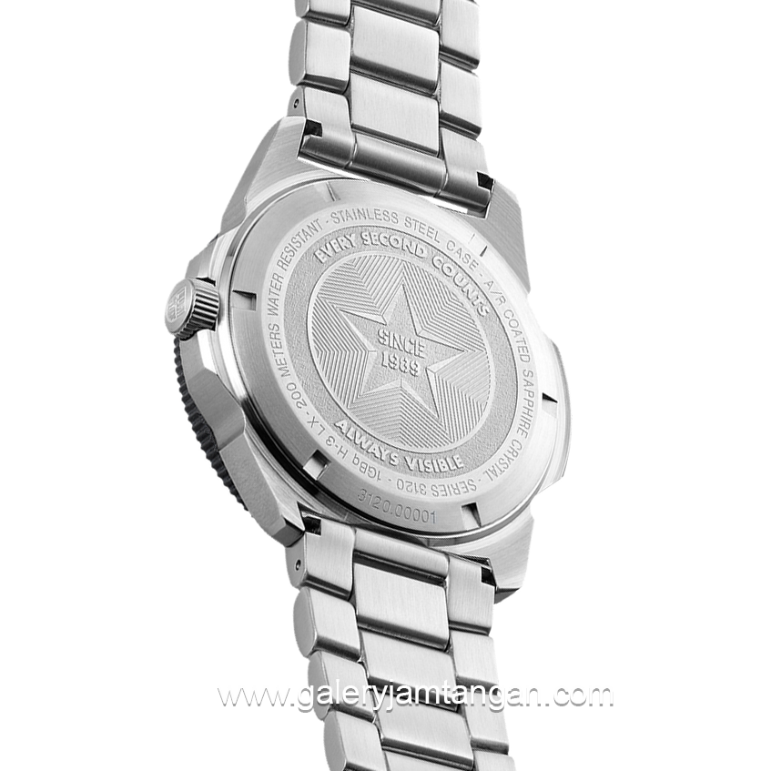 LUMINOX 3122 Pacific Diver, Dive Watch Stainless Steel