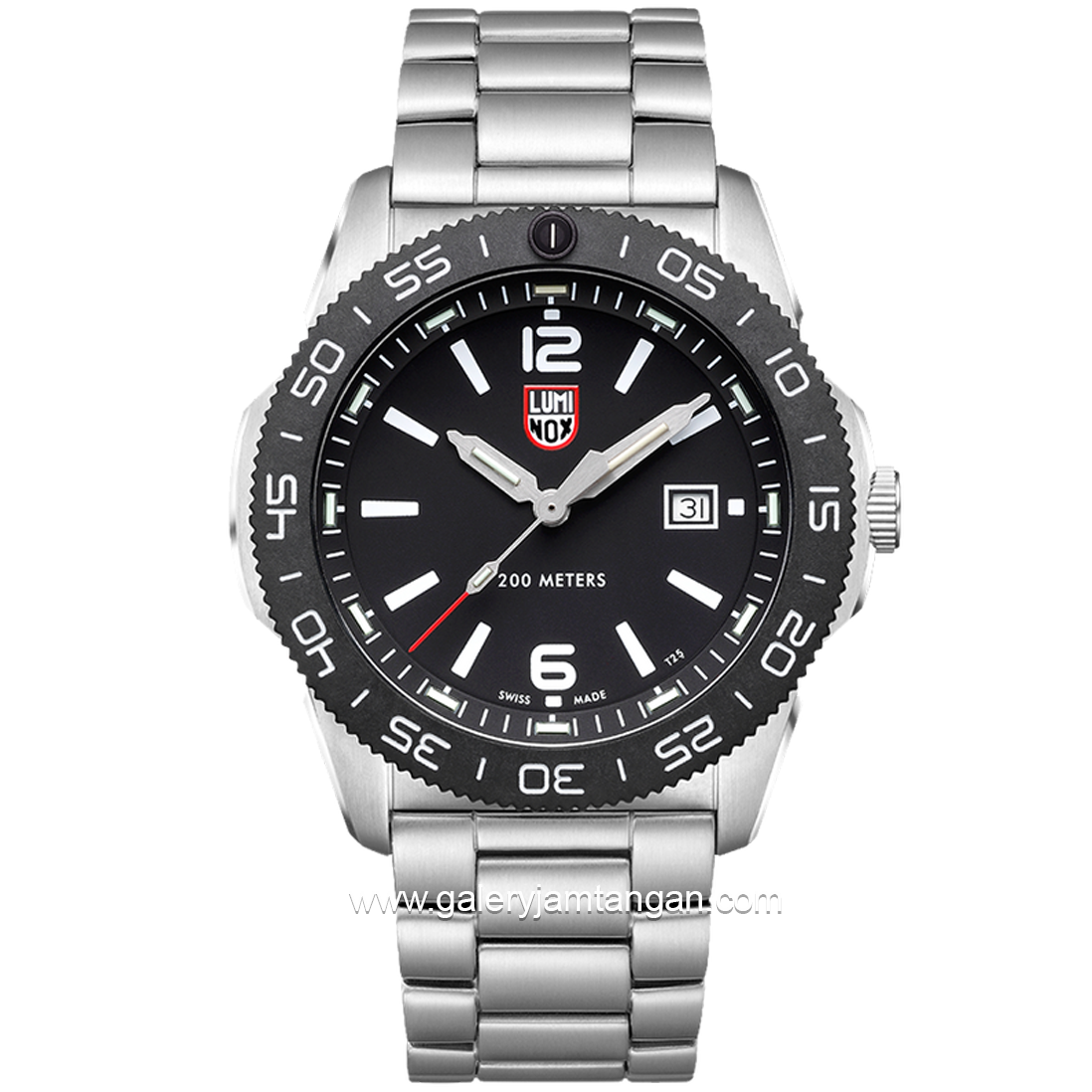 LUMINOX 3122 Pacific Diver, Dive Watch Stainless Steel