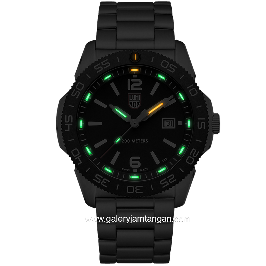 LUMINOX 3122 Pacific Diver, Dive Watch Stainless Steel