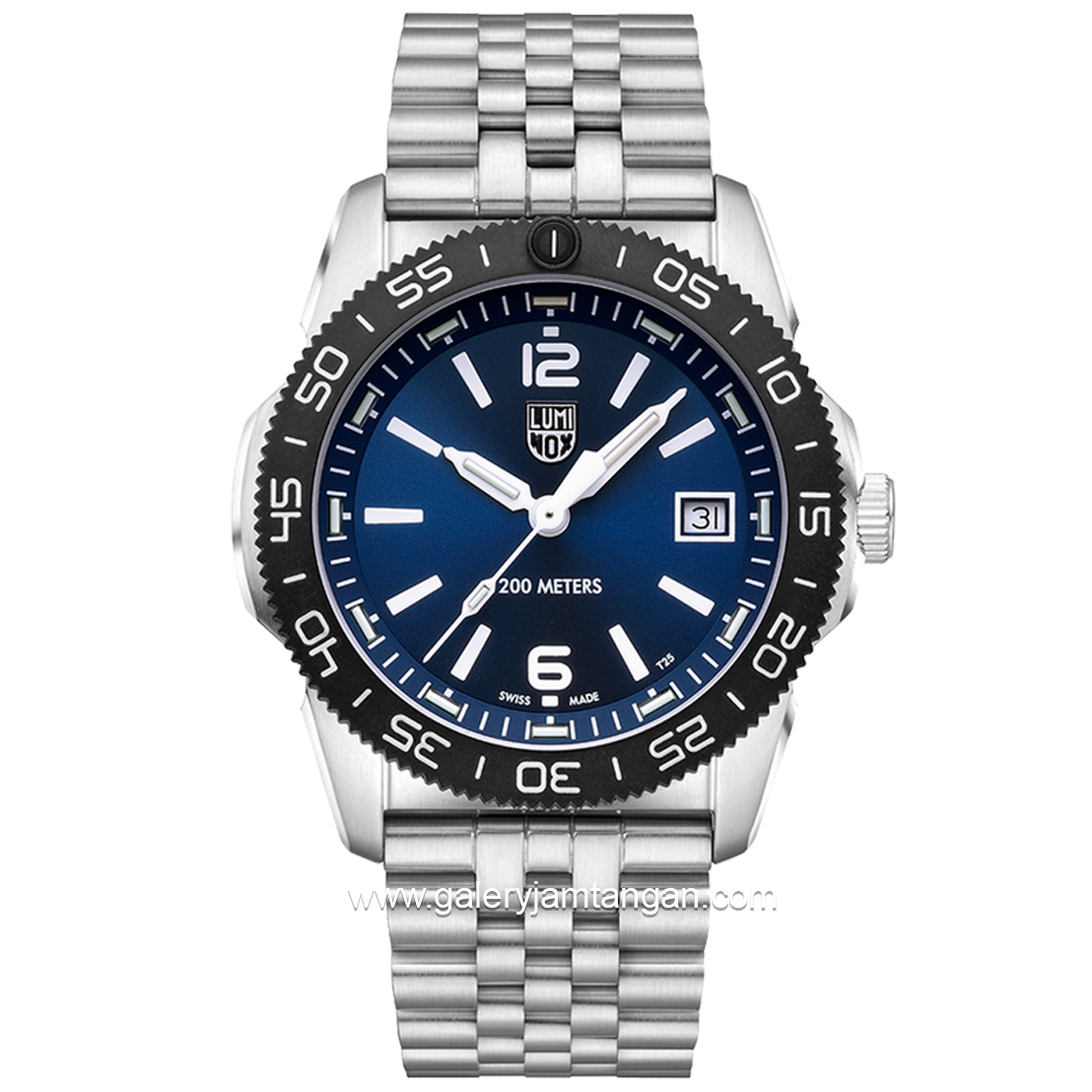 LUMINOX 3123.M.SET Pacific Diver, Diver Watch Stainless Steel