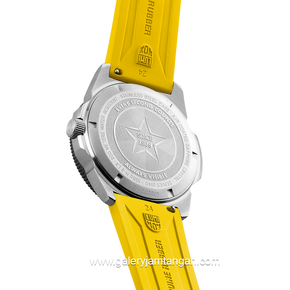 LUMINOX 3125 Pacific Diver Seasonal Edition Rubber Strap
