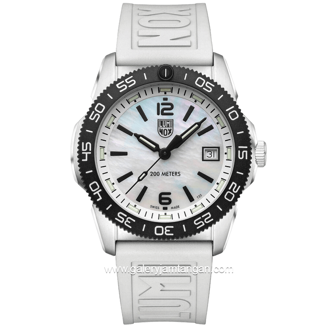 LUMINOX 3128.M.SET Pacific Diver, Diver Watch Rubber Strap