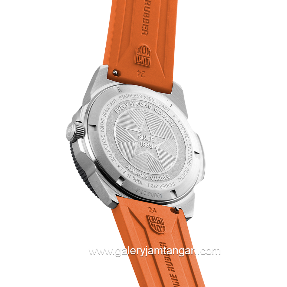 LUMINOX 3129 Pacific Diver Seasonal Edition Rubber Strap