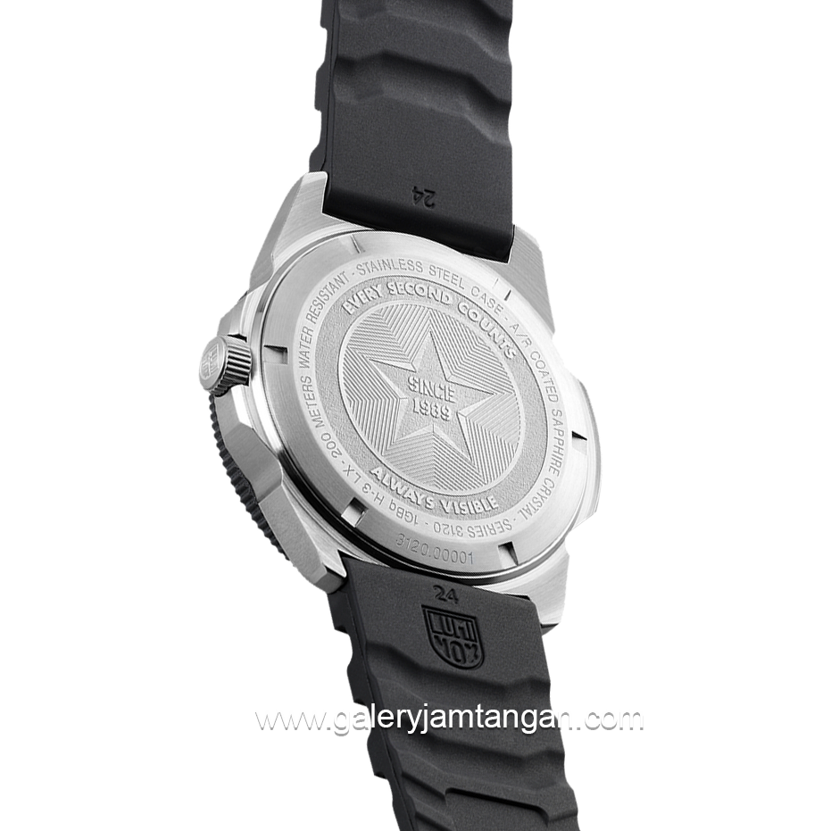 LUMINOX 3135 Pacific Diver, Diver Watch Rubber Strap