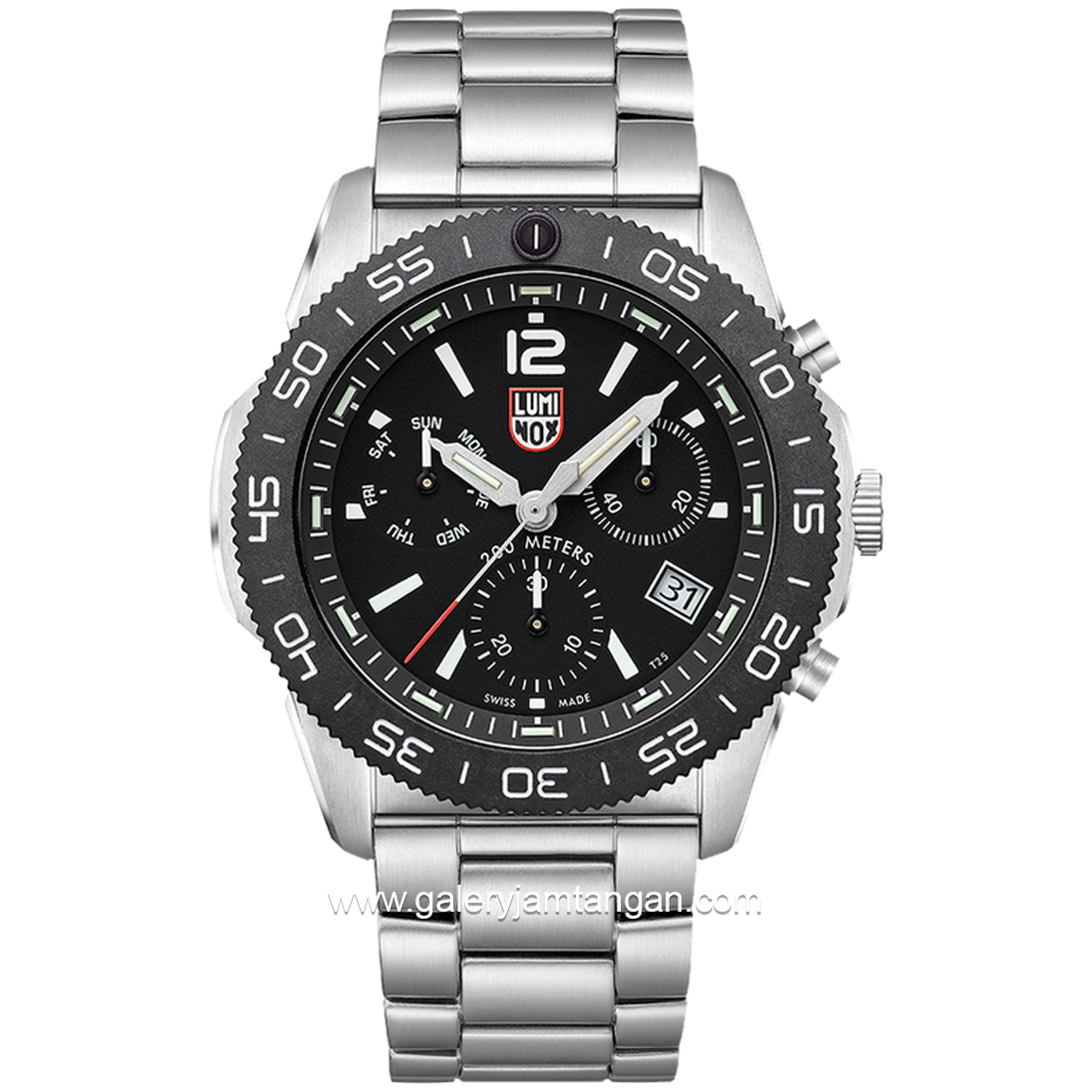 LUMINOX 3142 Pacific Diver Chronograph, Dive Watch Stainless Steel