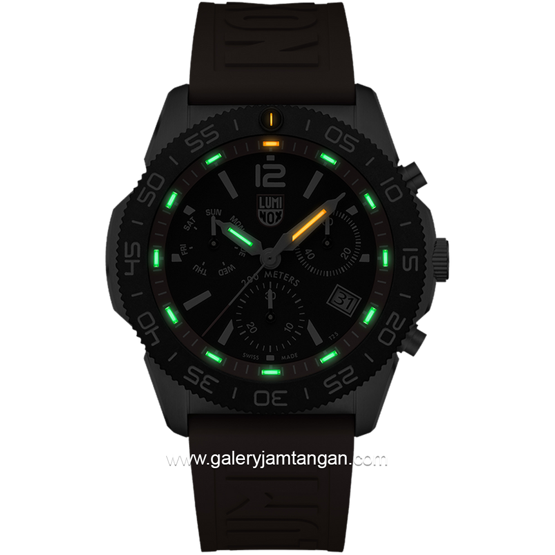LUMINOX 3149 Pacific Diver Chronograph, Dive Watch Rubber Strap