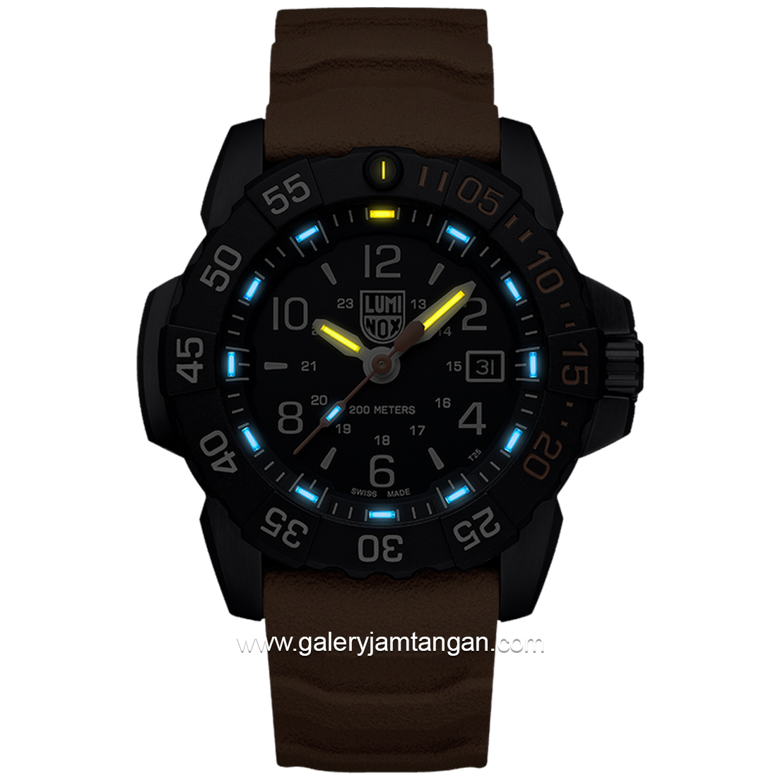LUMINOX 3253.CBNSF.SET Navy SEAL Foundation Back To The Blue, Military Diver Watch