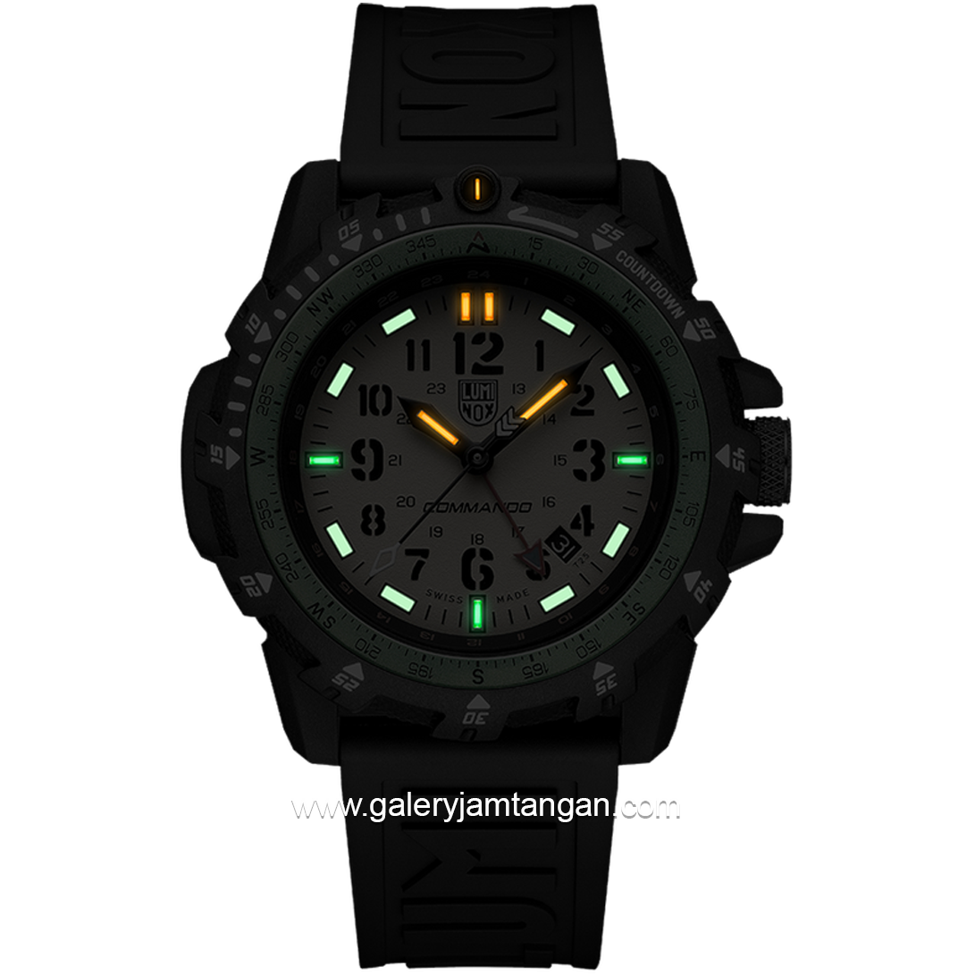 LUMINOX 3321 Commando Raider, Outdoor Adventure Watch Rubber Strap