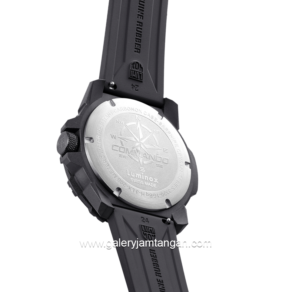 LUMINOX 3321 Commando Raider, Outdoor Adventure Watch Rubber Strap