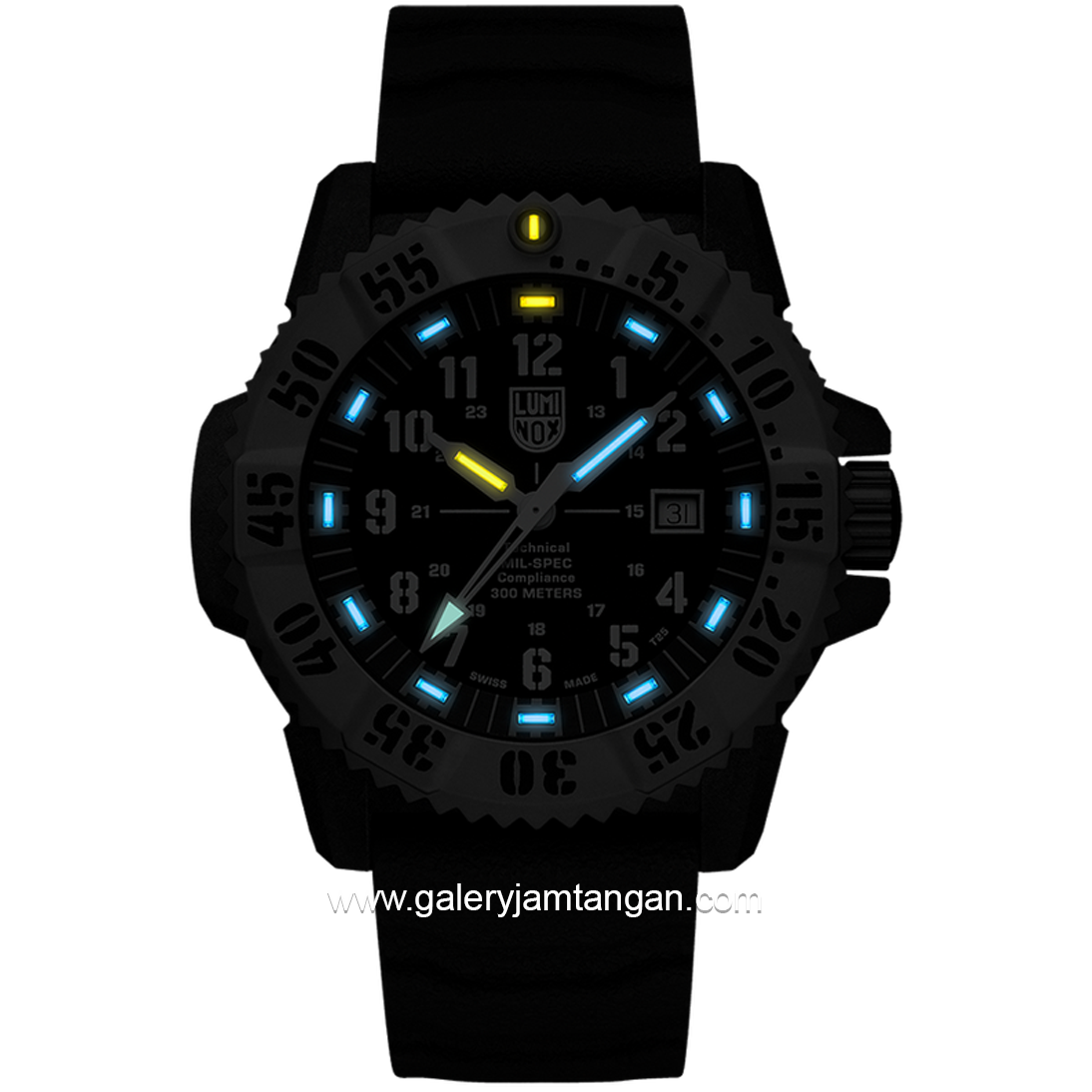LUMINOX 3351.1.SET MIL-SPEC inspired, Military Watch Rubber Strap