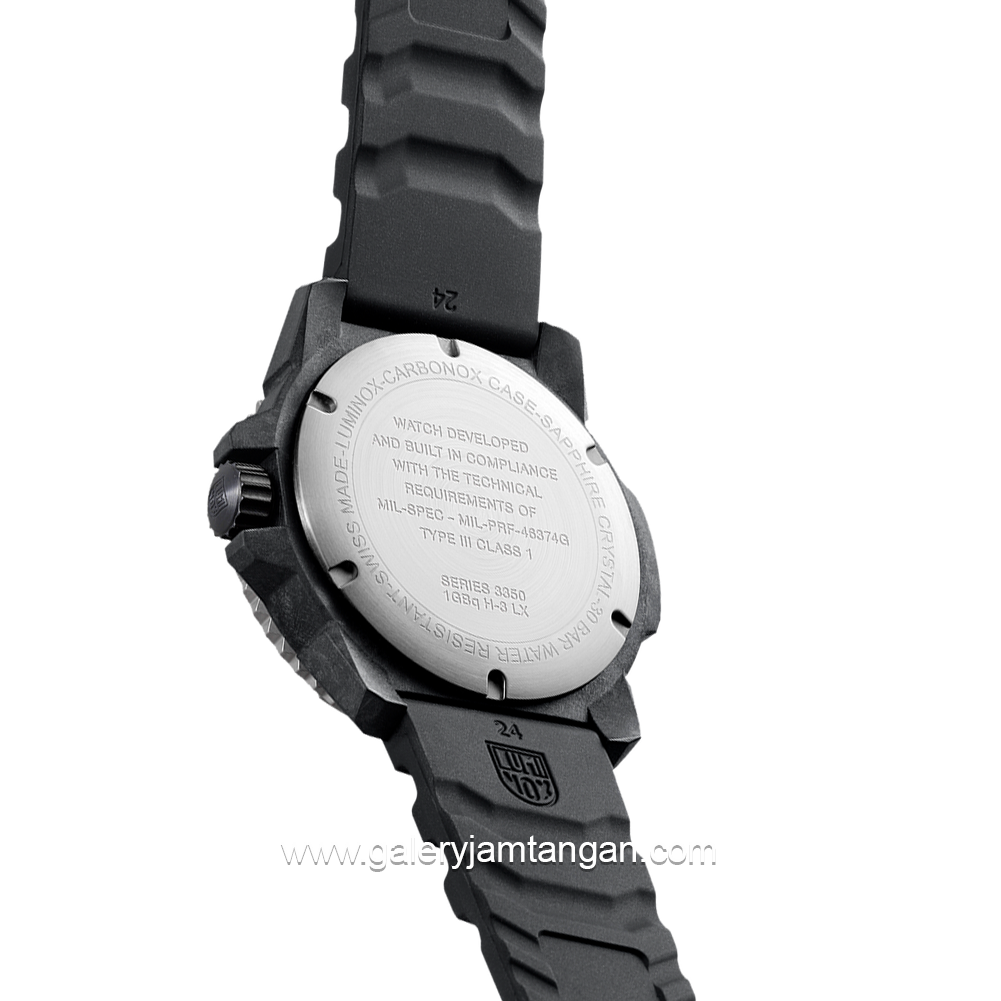 LUMINOX 3351.1.SET MIL-SPEC inspired, Military Watch Rubber Strap