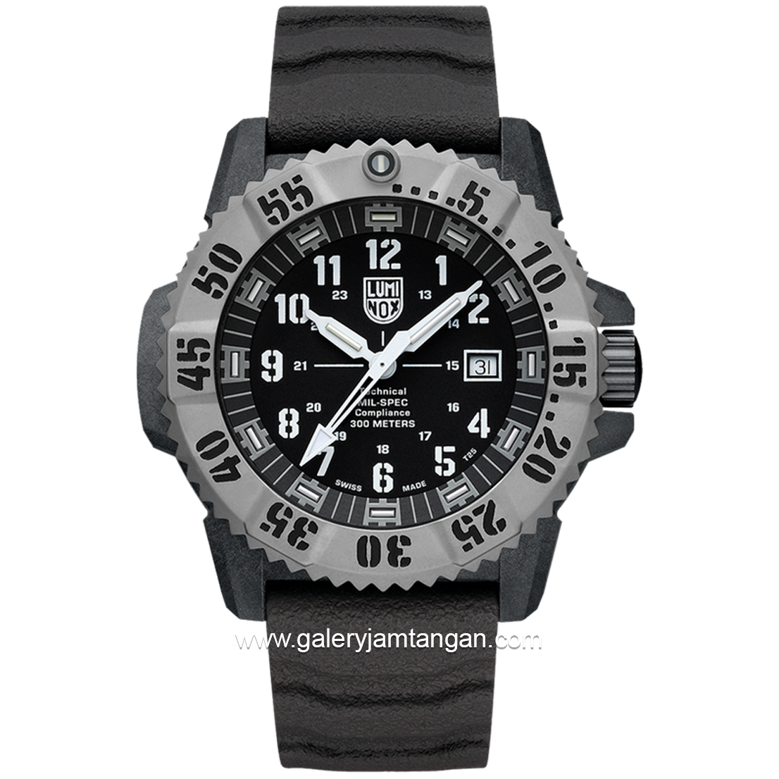 LUMINOX 3351.1.SET MIL-SPEC inspired, Military Watch Rubber Strap