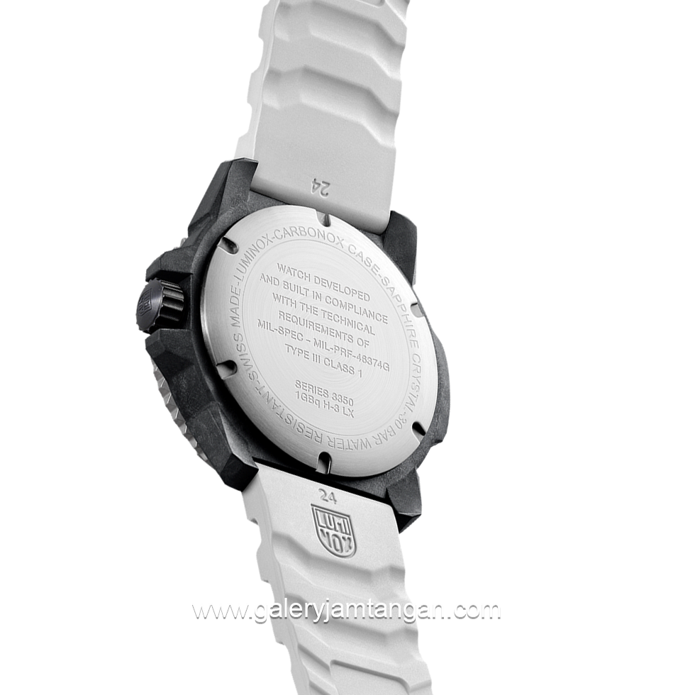 LUMINOX 3359.SET Mil Spec inspired, Military Watch Rubber Strap