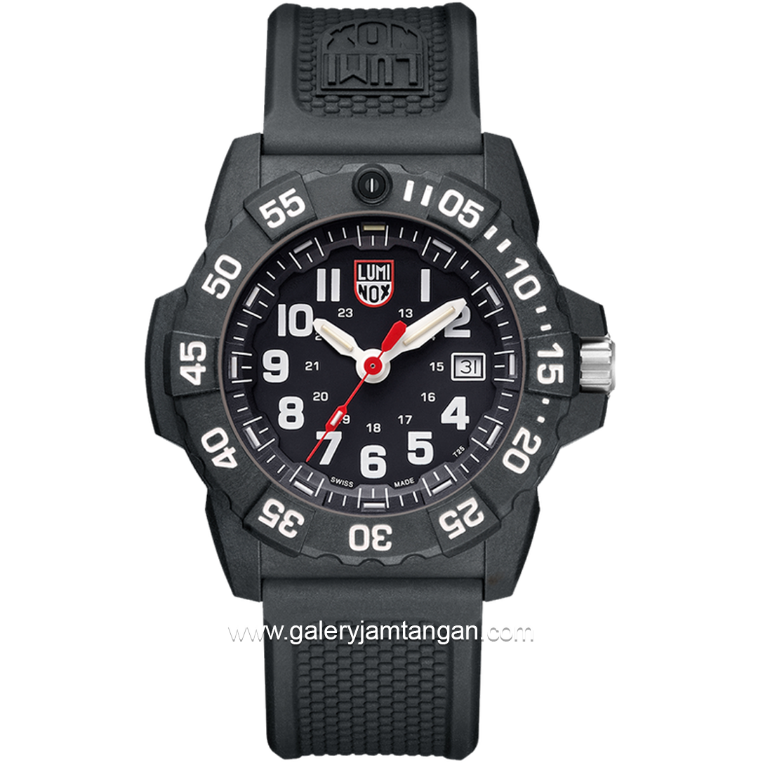 LUMINOX 3501.F Navy SEAL, Dive Watch Rubber Strap
