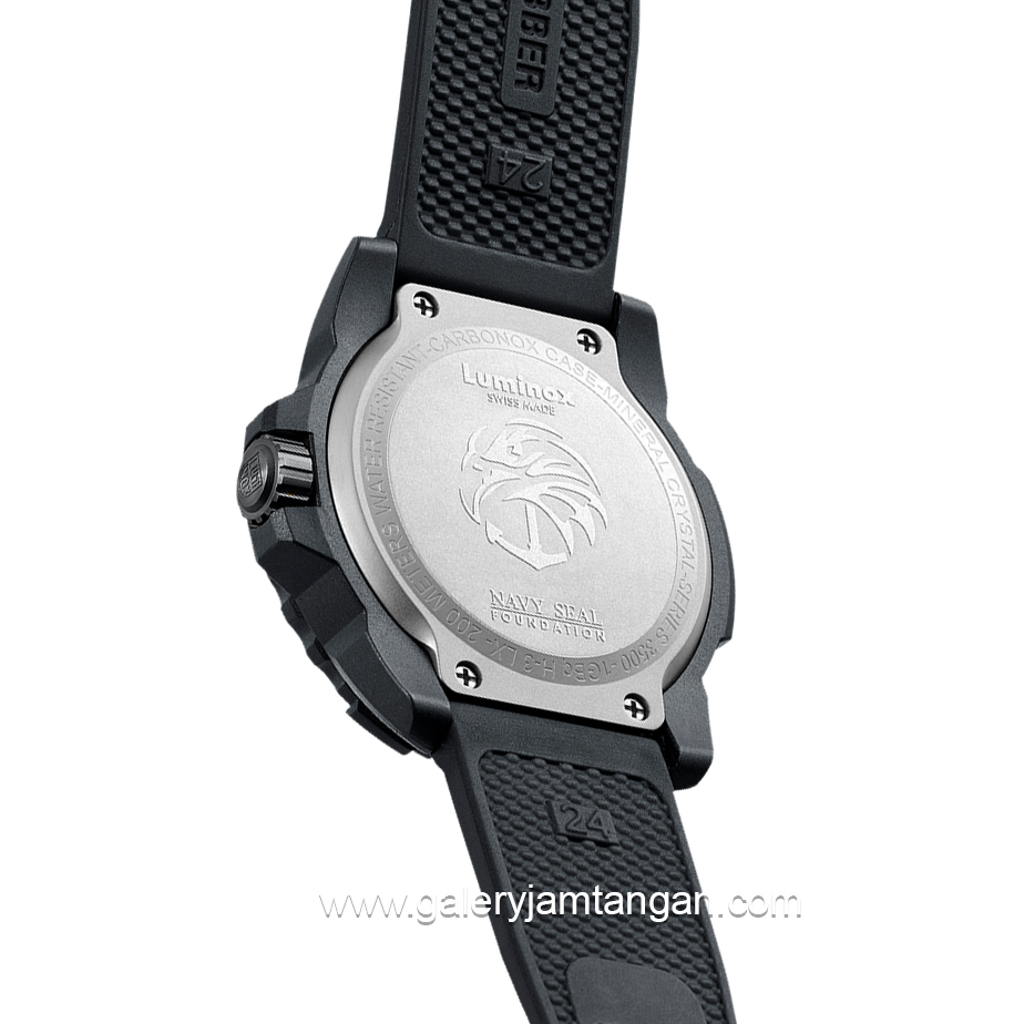 LUMINOX 3517.NSF.SET Navy SEAL Foundation Rubber Strap