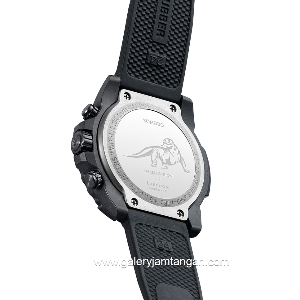 LUMINOX 3581.KOMODO Special Edition, Komodo, Rubber Strap