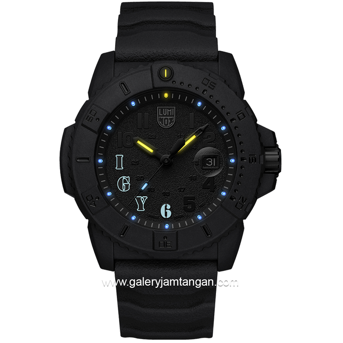 LUMINOX Navy Seal XS.3611.IGY6.NSF Limited Edition Military Dive Watch Rubber Swiss Made