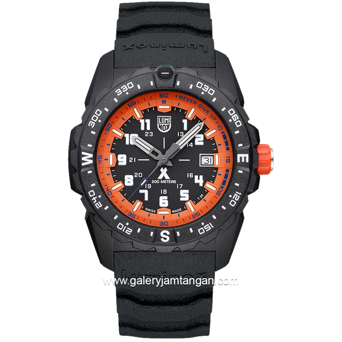 LUMINOX 3739 Bear Grylls Mountain, Outdoor Watch Rubber Strap