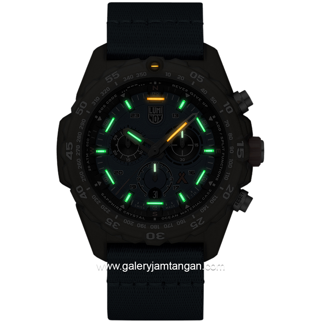LUMINOX 3743.ECO Bear Grylls Survival ECO Master, Sustainable Outdoor Watch Swiss Made