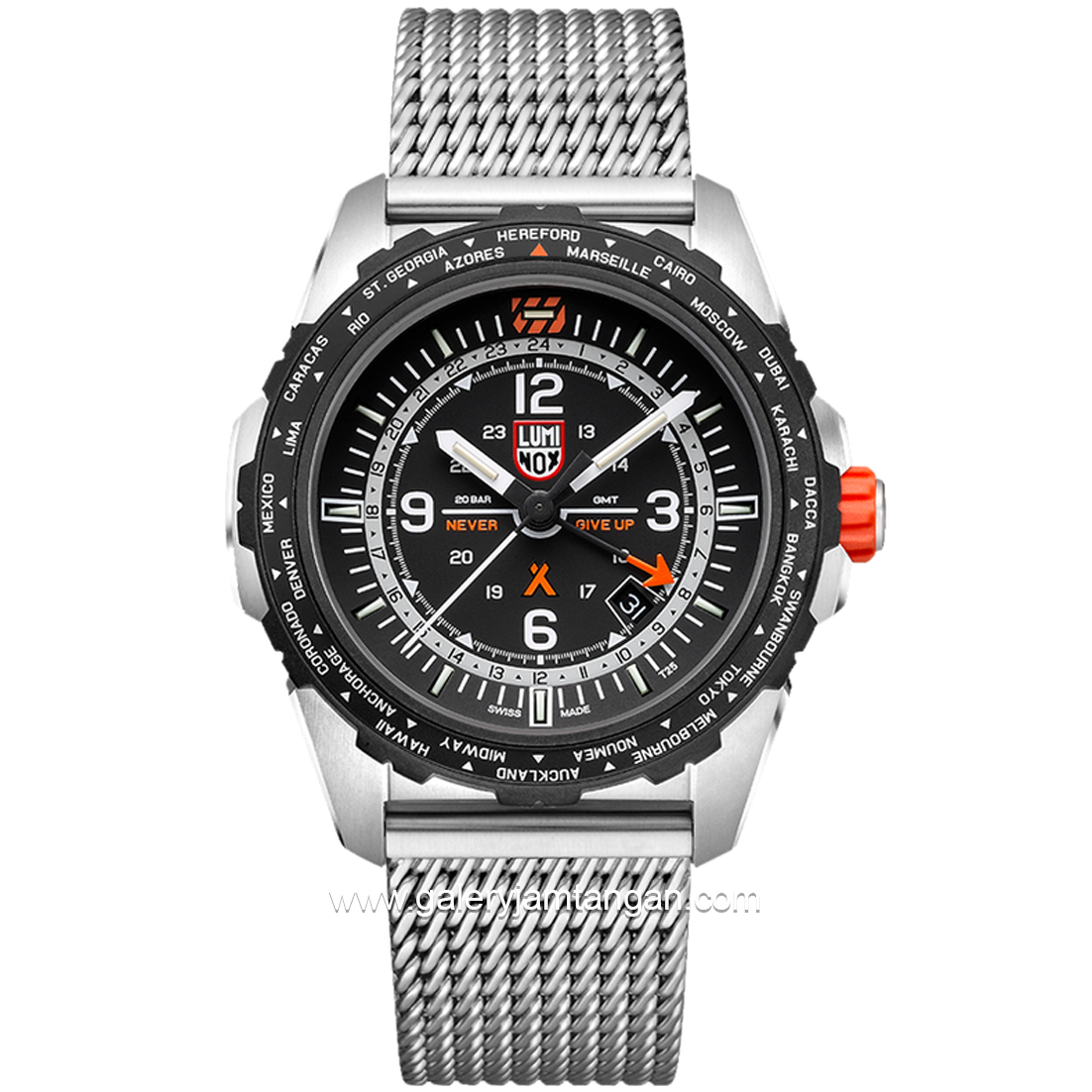 LUMINOX 3762 Bear Grylls Survival, Pilot Watch Swiss Made