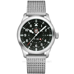 LUMINOX 9522 Air Pilot P-38 LIGHTNING, Pilot Watch Stainless Steel