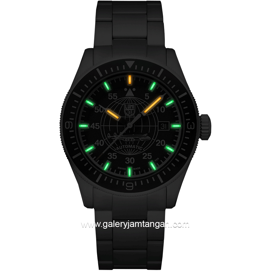 LUMINOX 9601.M Air Automatic Constellation, Pilot Watch Stainless Steel